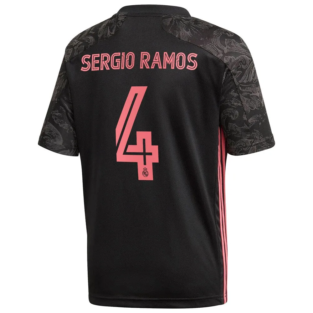 2020/21 Real Madrid Third Sergio Ramos #4 Official Nameset