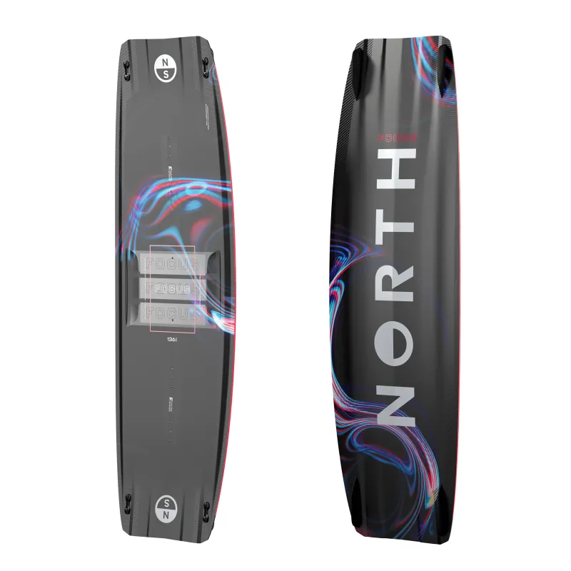 2024 North Focus Hybrid Kiteboard-Black