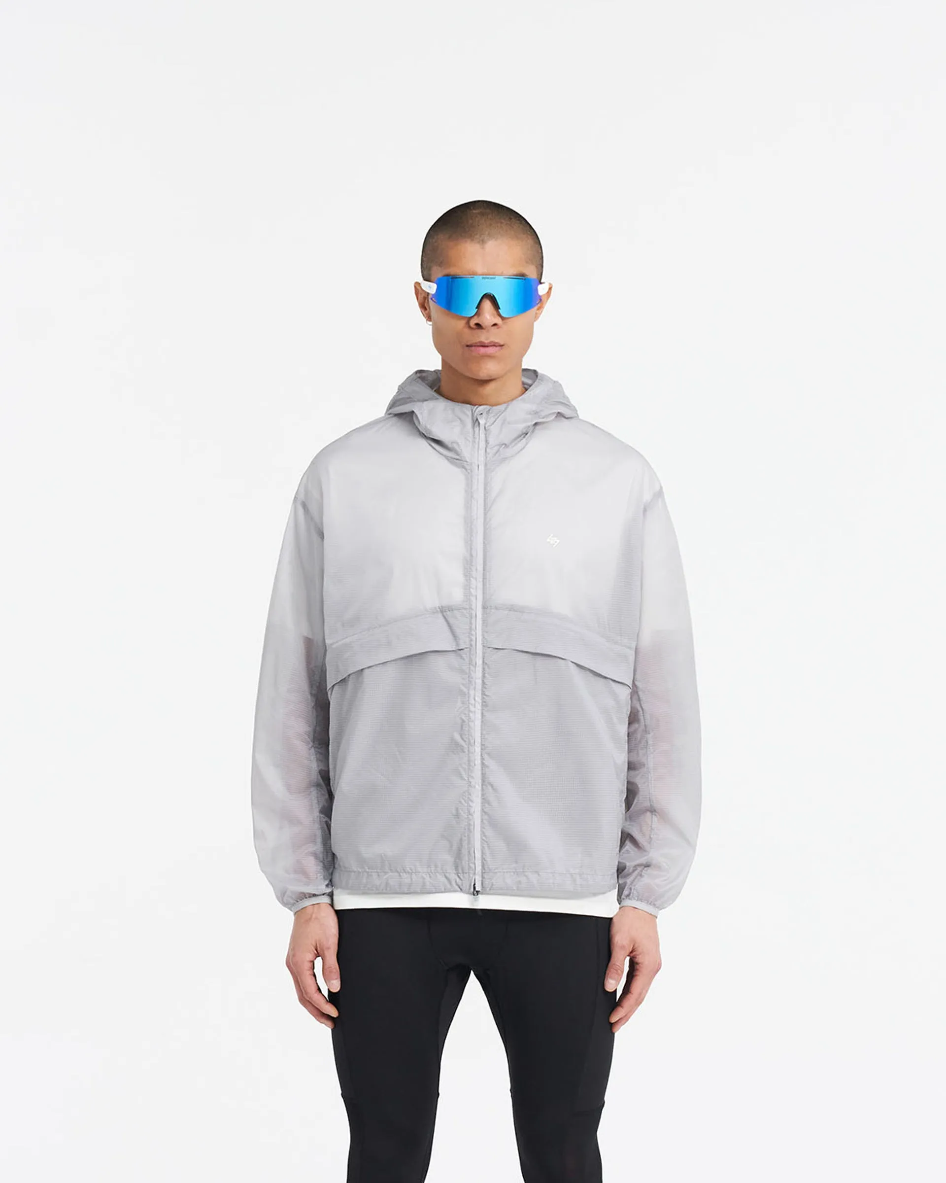 247 Hooded Training Jacket - Moonstone