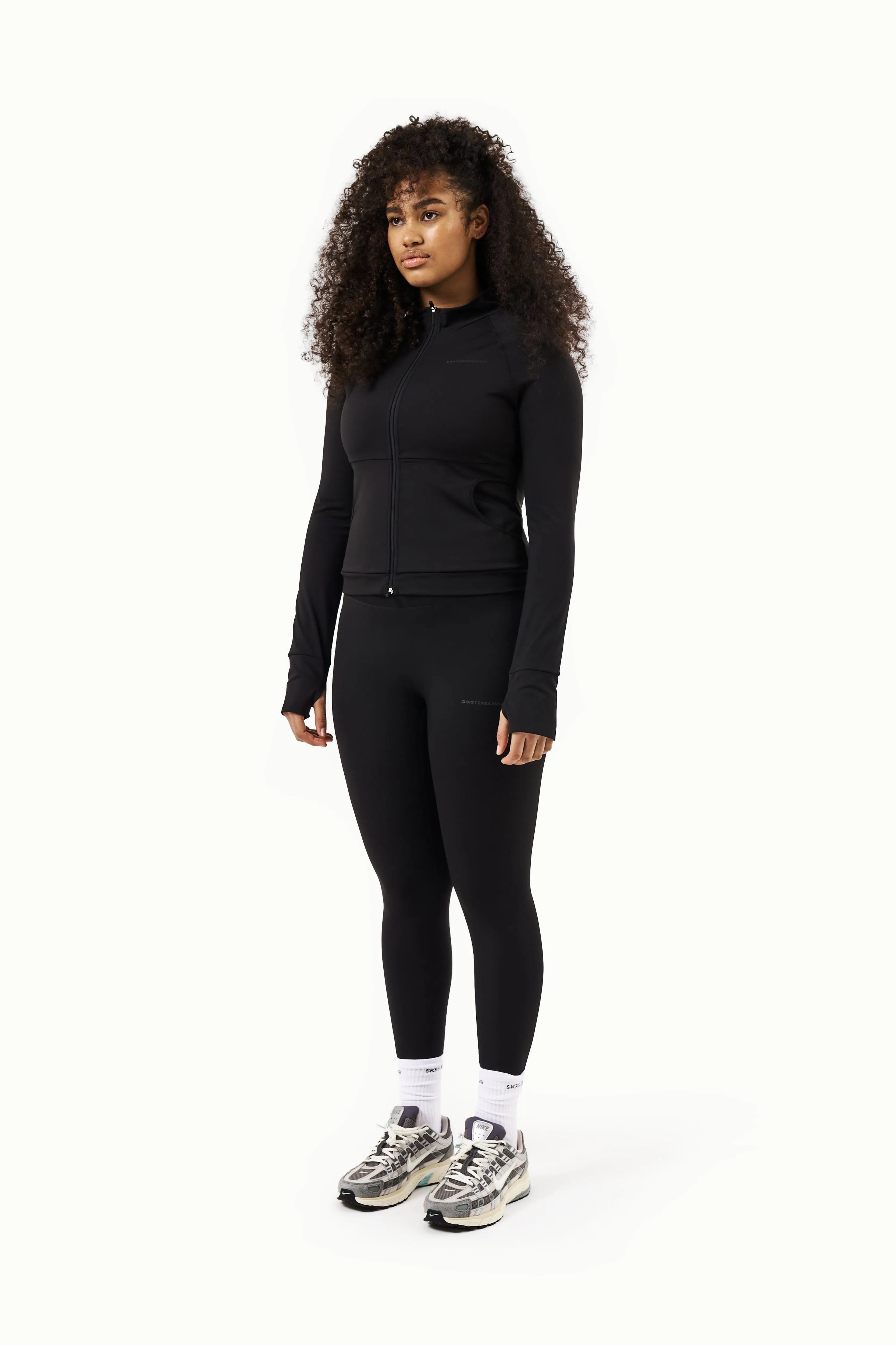 Active Leggings in Jet