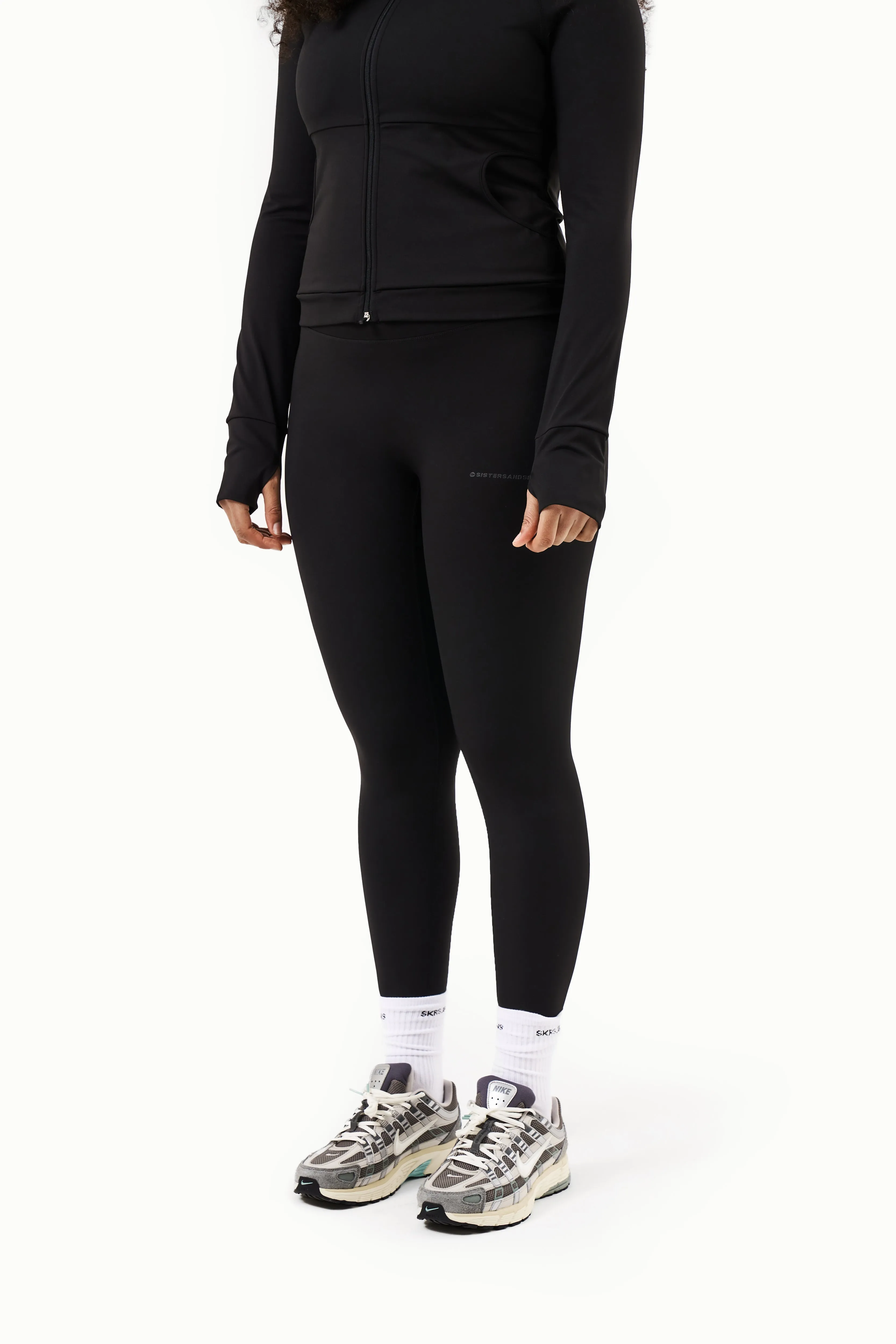 Active Leggings in Jet