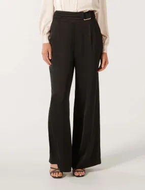 Adriana Satin Wide Leg Pants