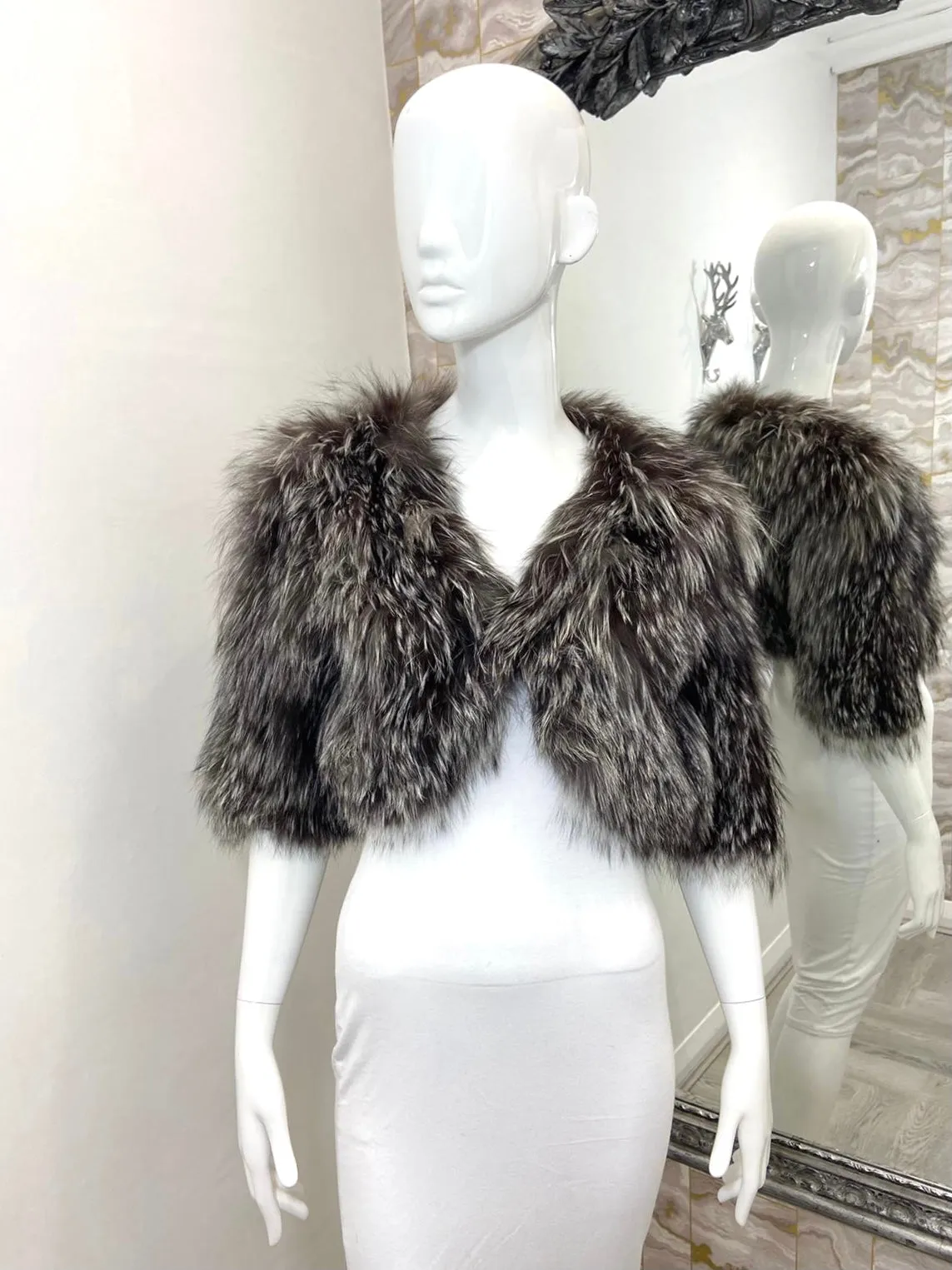 Amanda Wakeley Real Fur Jacket. Size S