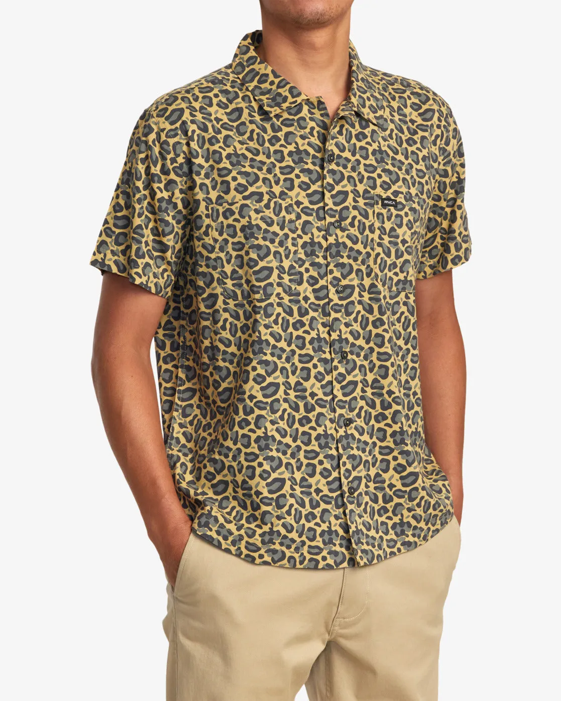 Assembly Short Sleeve Shirt - Leopard