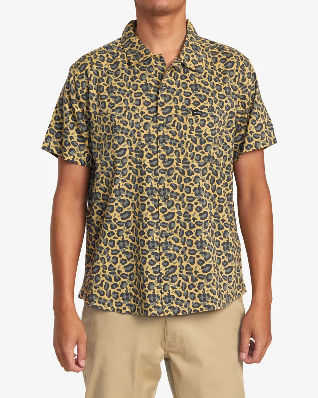 Assembly Short Sleeve Shirt - Leopard