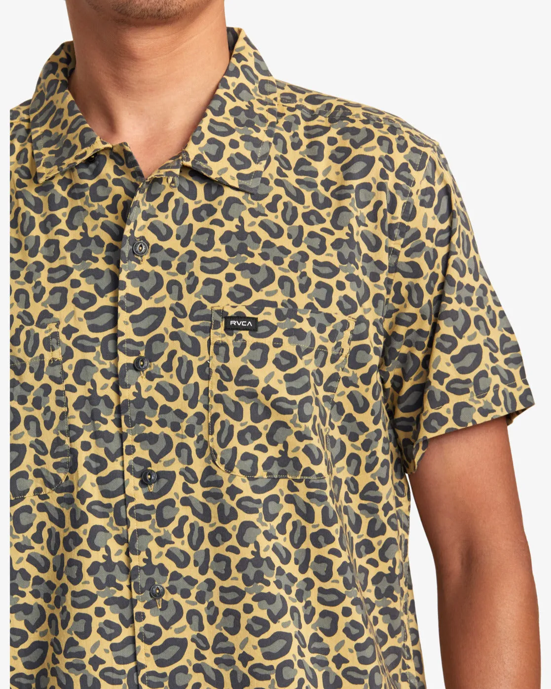 Assembly Short Sleeve Shirt - Leopard