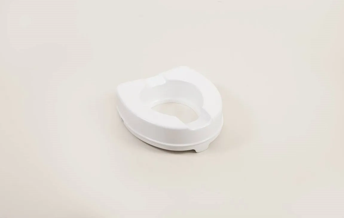 Atlantis Raised Toilet Seat with Lid - 10cm