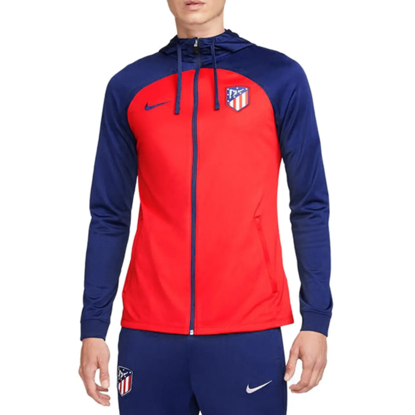 Atletico Madrid hooded training presentation tracksuit 2023/24 - Nike