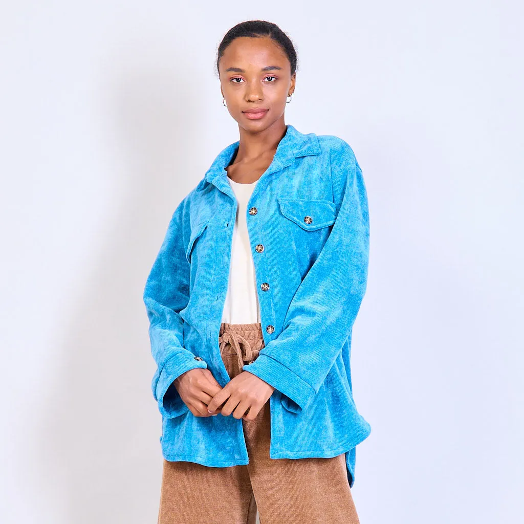 Basic shirt jacket wholesale