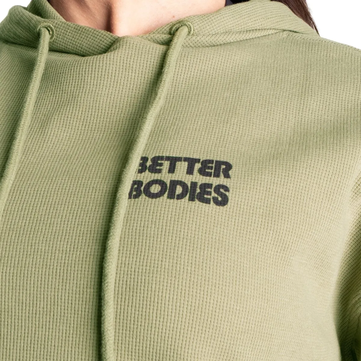 Better Bodies Empowered Thermal Sweater - Washed Green