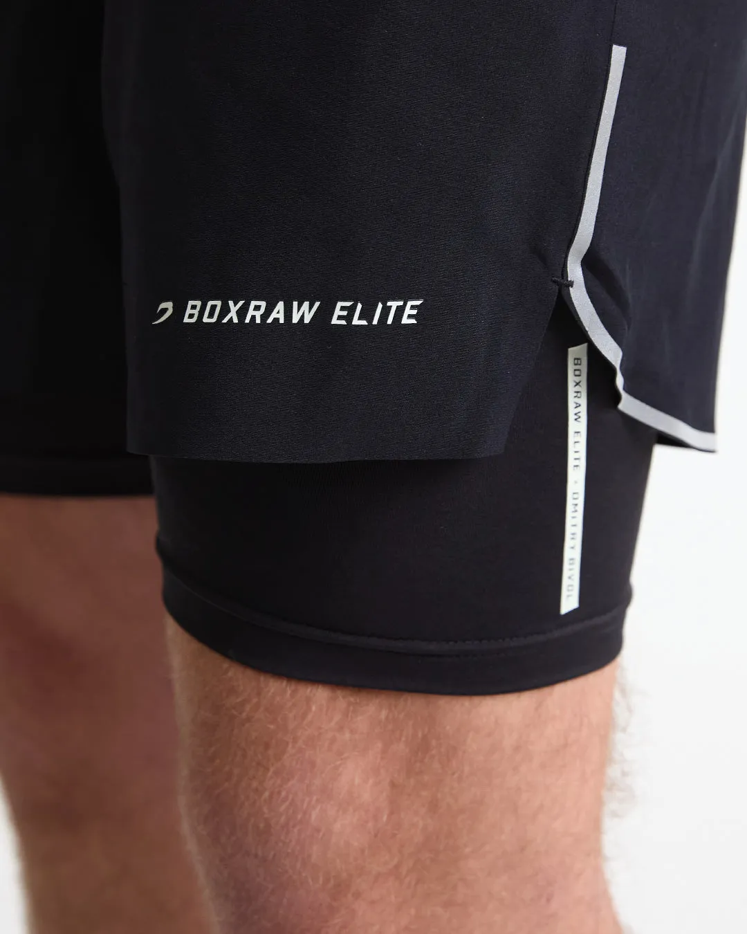 Bivol x BOXRAW 2-in-1 Shorts - Black