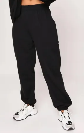 Black Cuffed Joggers