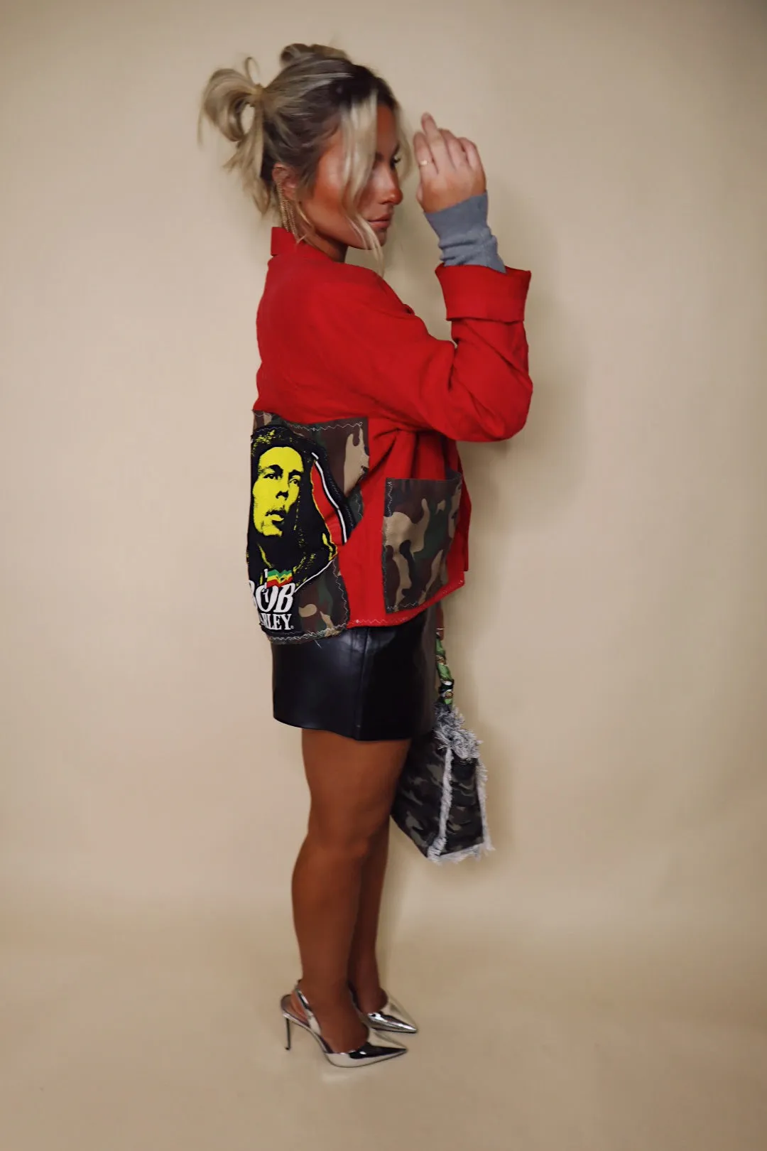 Bob Marley Patchwork Blazer (Small)