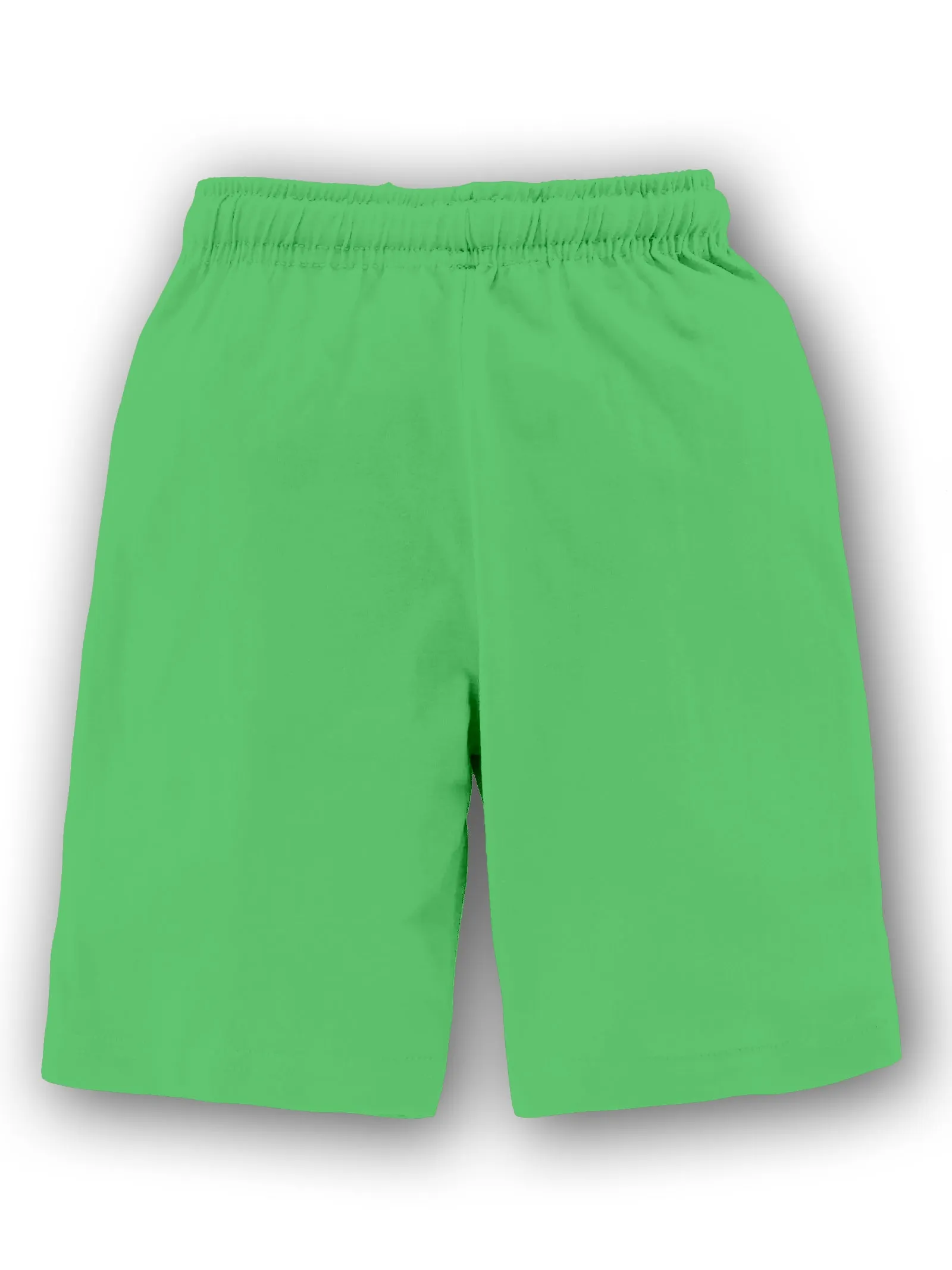 Boys Knit Knee length Basic Shorts Pack Of 2