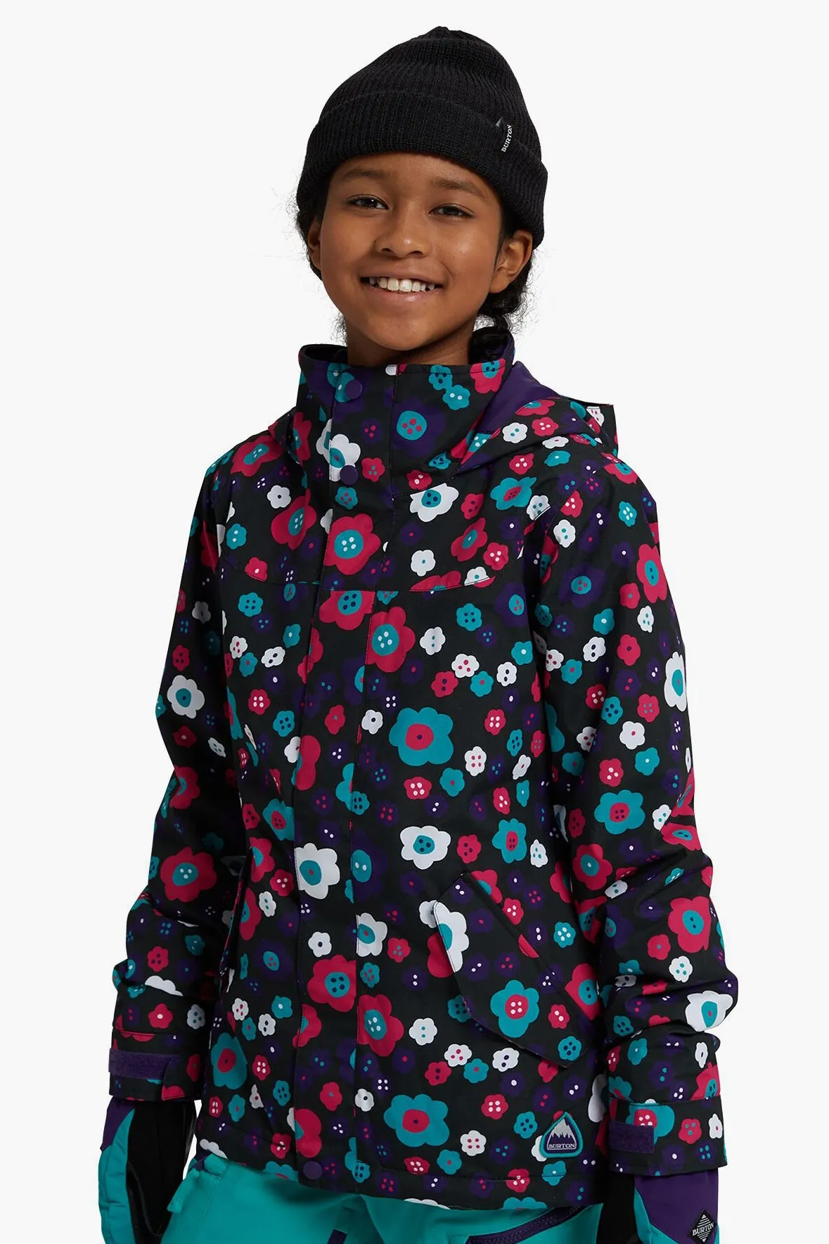 Burton Elodie Girls Jacket - Flower Power (Size 12 left)