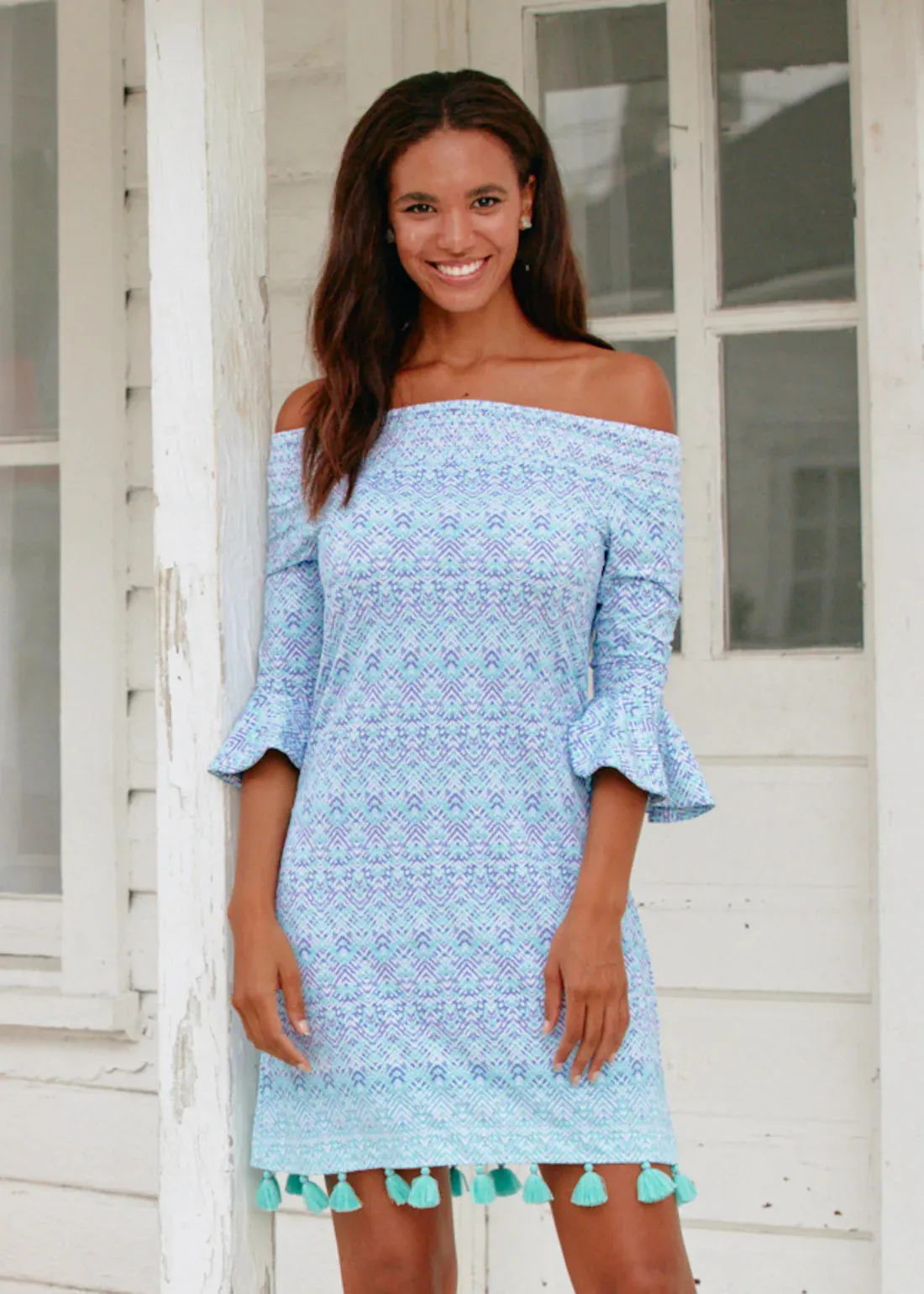 Cabana Life Coverluxe Smocked Dress