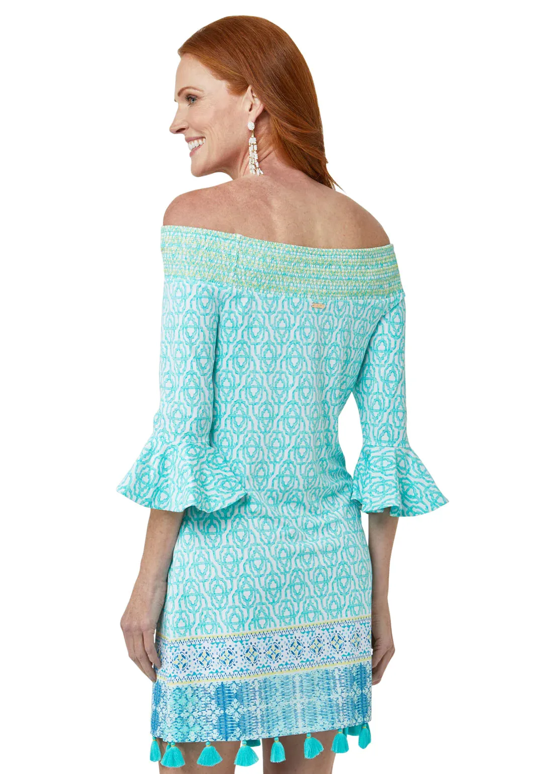 Cabana Life Coverluxe Smocked Dress