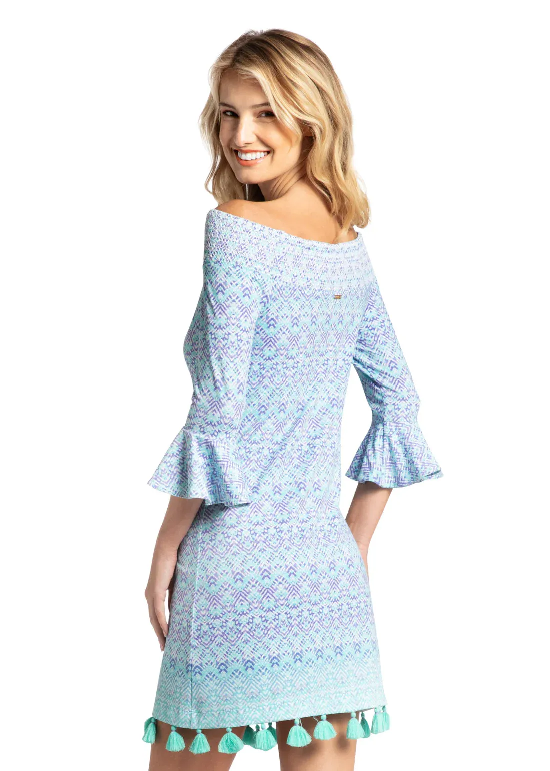 Cabana Life Coverluxe Smocked Dress