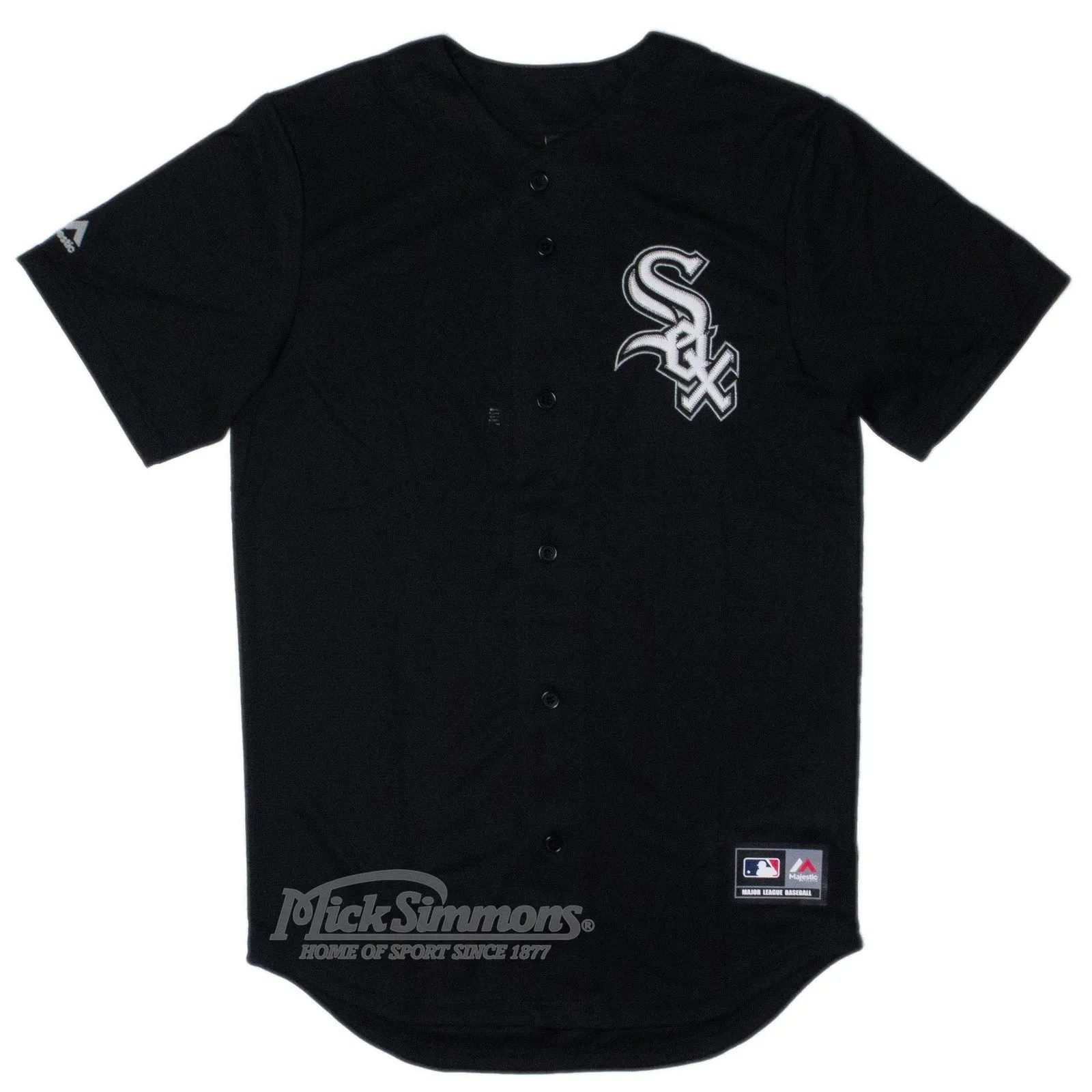 Chicago White Sox Chest Logo Replica MLB Baseball Jersey by Majestic