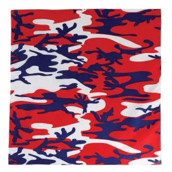 Colored Camo Bandana