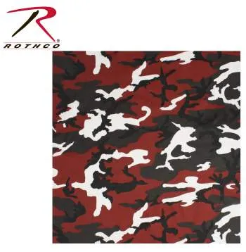 Colored Camo Bandana