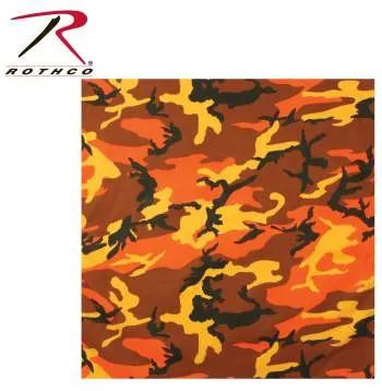 Colored Camo Bandana