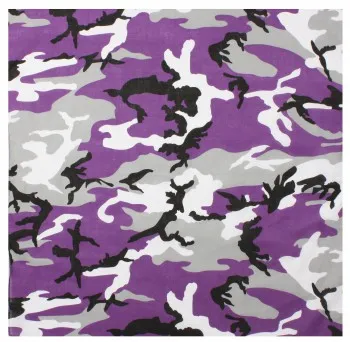 Colored Camo Bandana