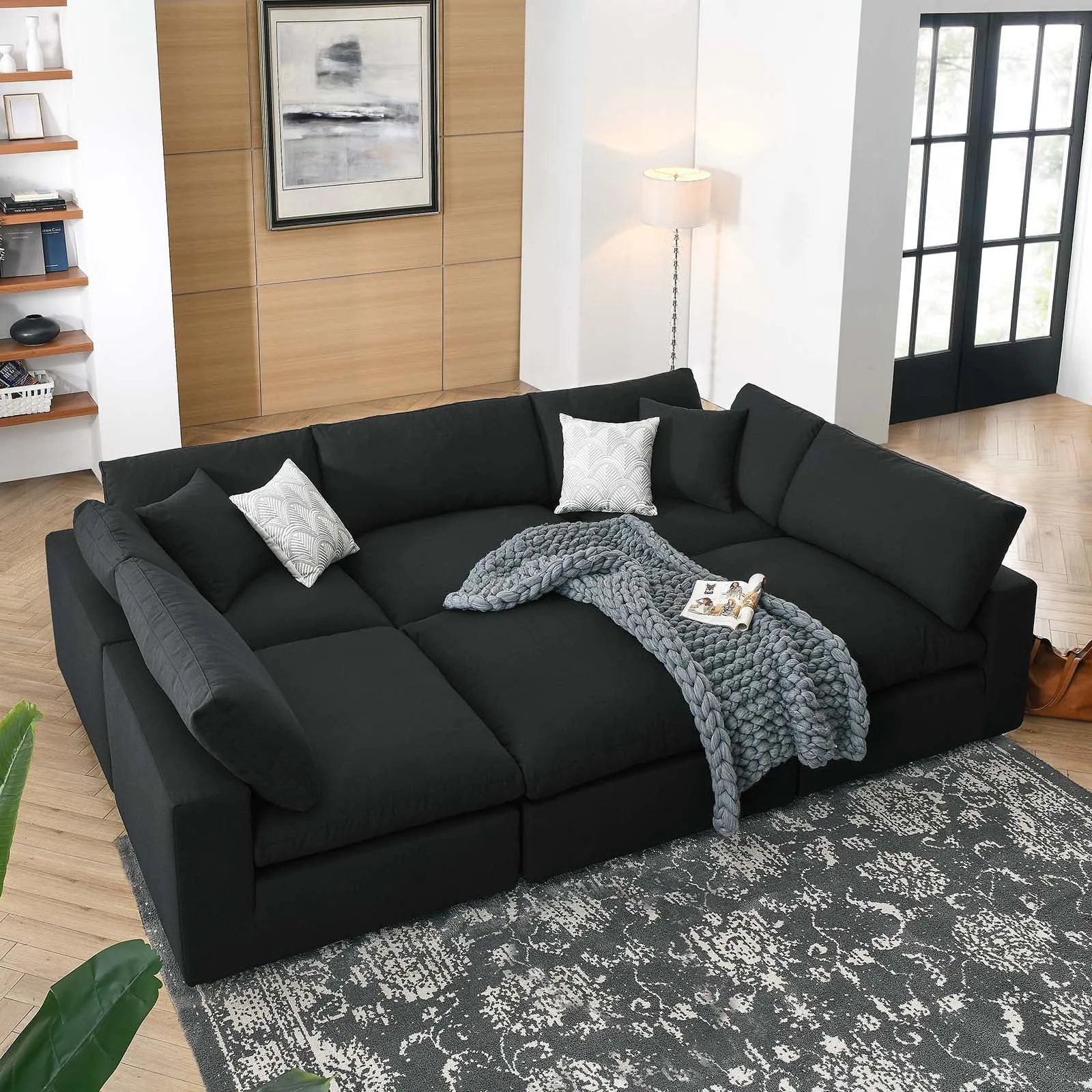 Commix Lounging Sectional by Modway