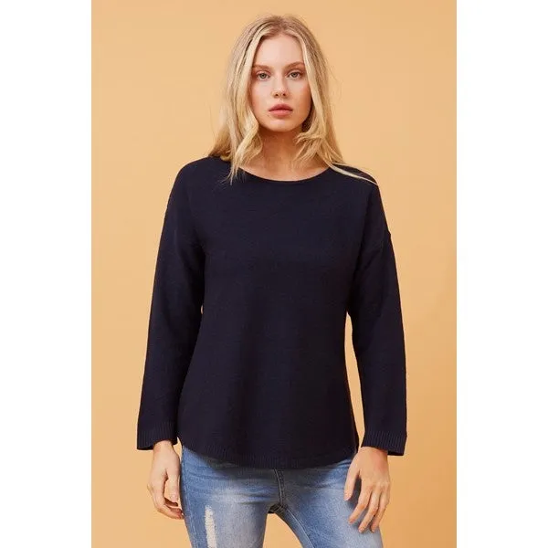 DARYLE SOLID KNIT JUMPER