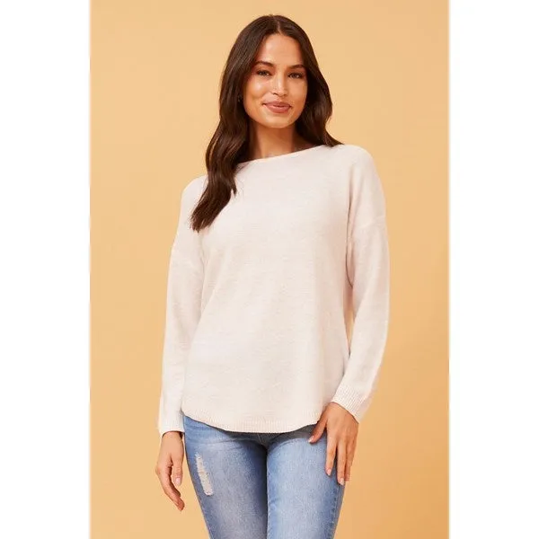 DARYLE SOLID KNIT JUMPER