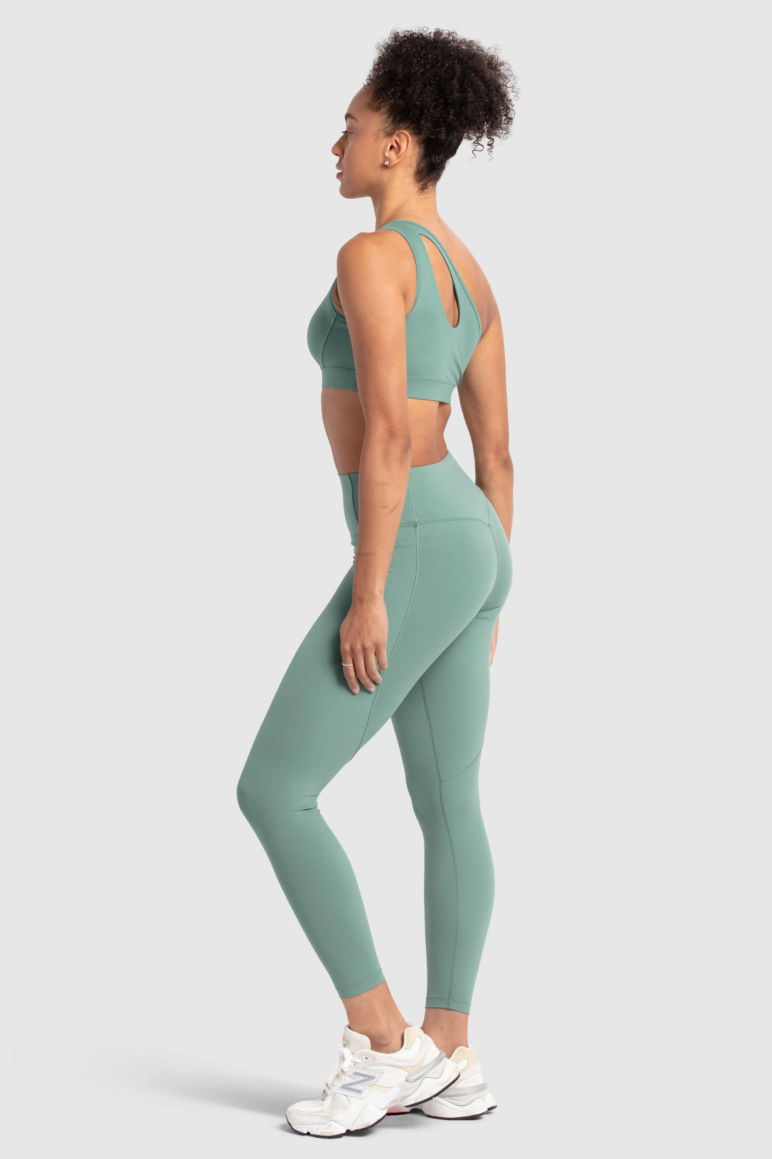 Desire Leggings - Dark Sage