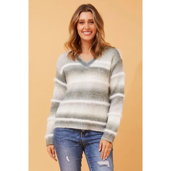 DILARA STRIPE KNIT JUMPER