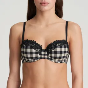 Ely Balconette Bra | Black