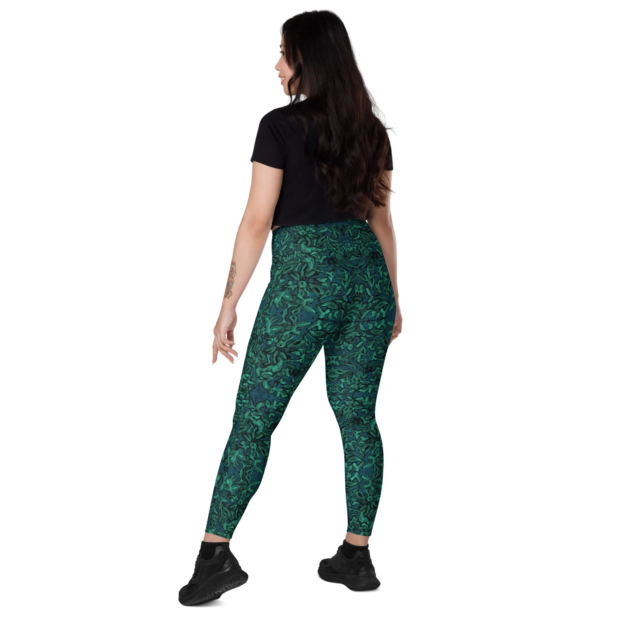 Empirical Forrest  Crossover leggings with pockets