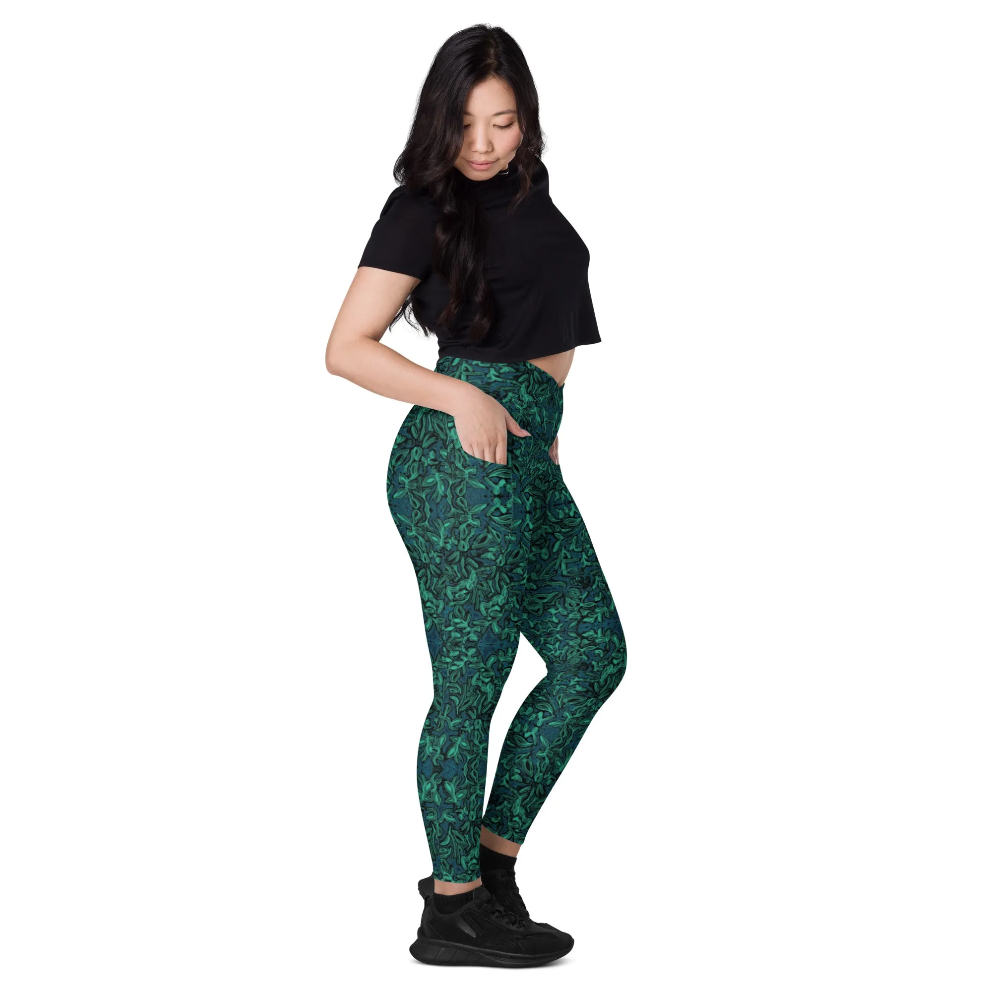 Empirical Forrest  Crossover leggings with pockets