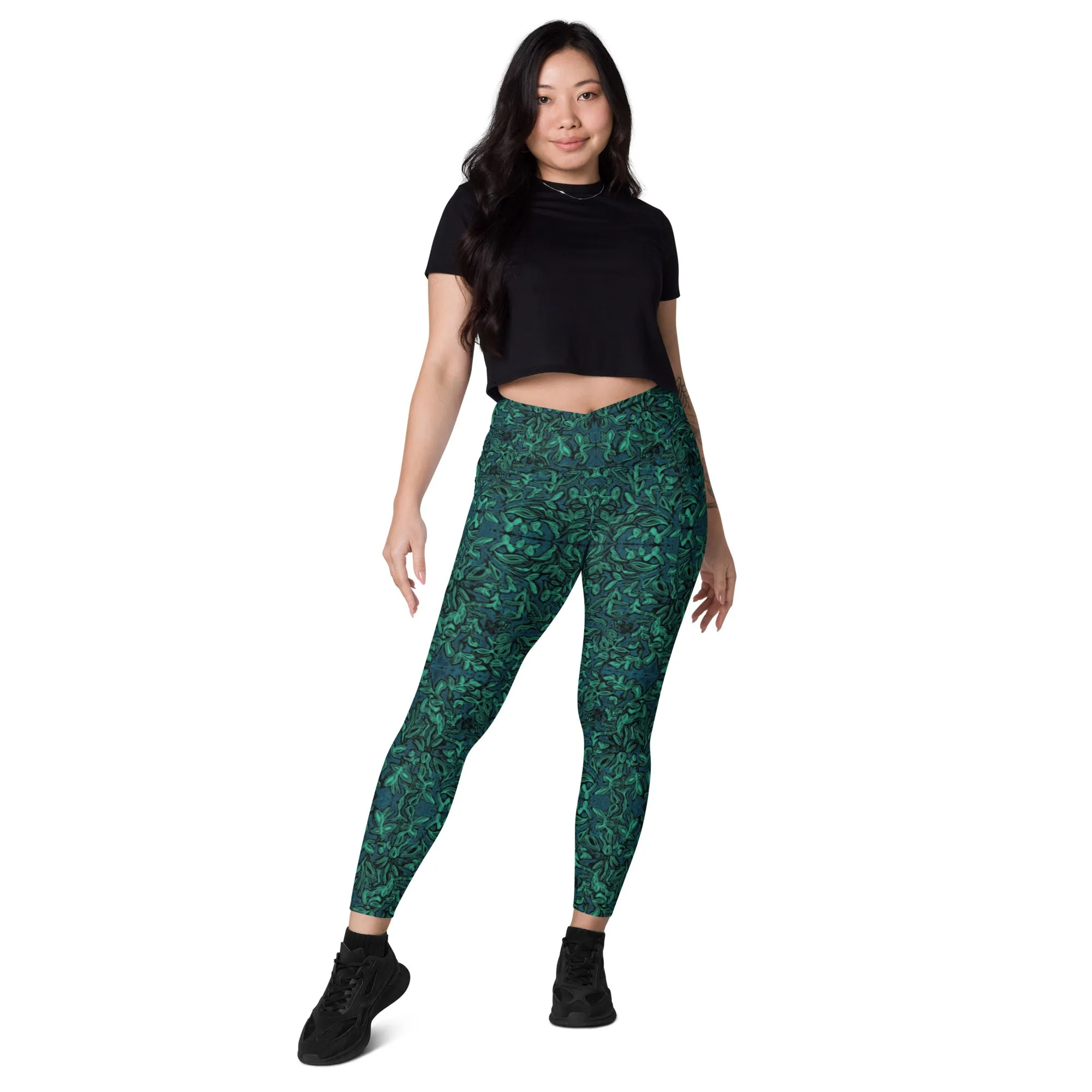 Empirical Forrest  Crossover leggings with pockets