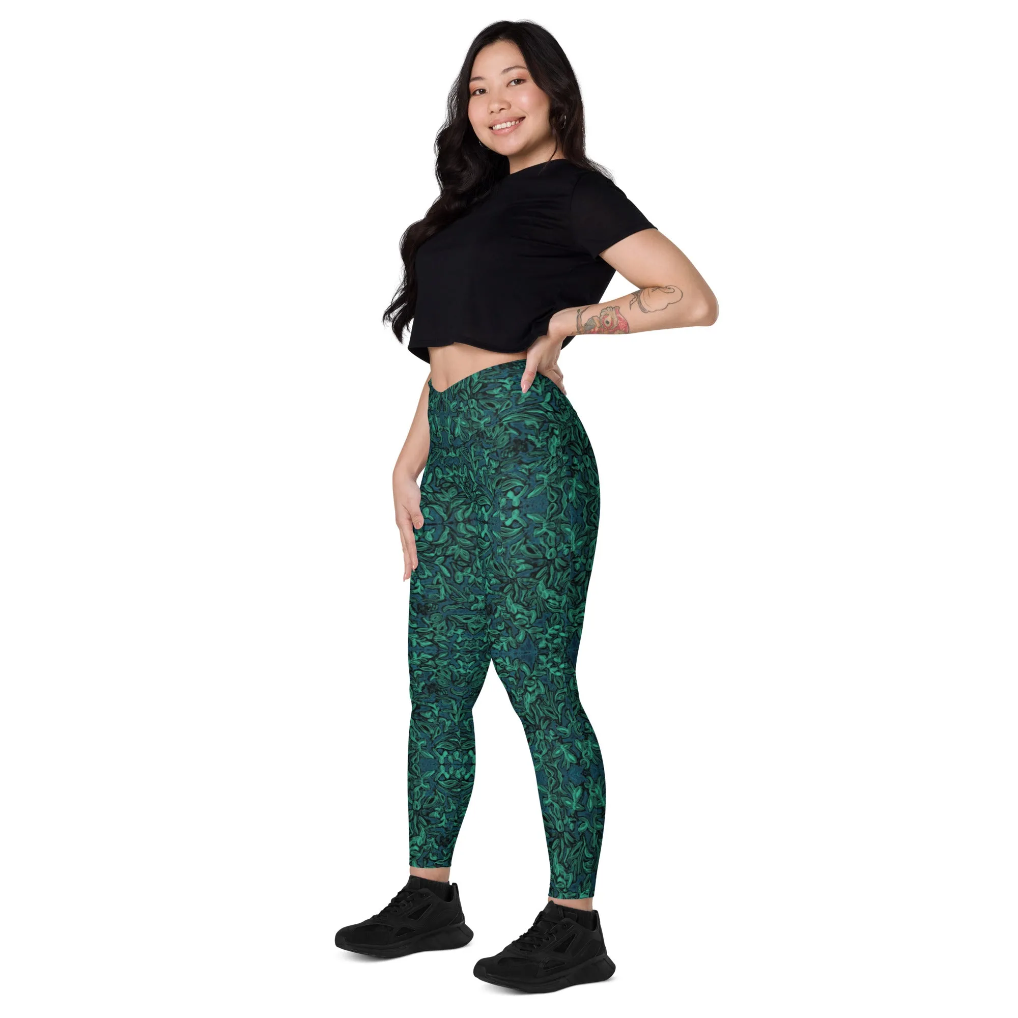 Empirical Forrest  Crossover leggings with pockets