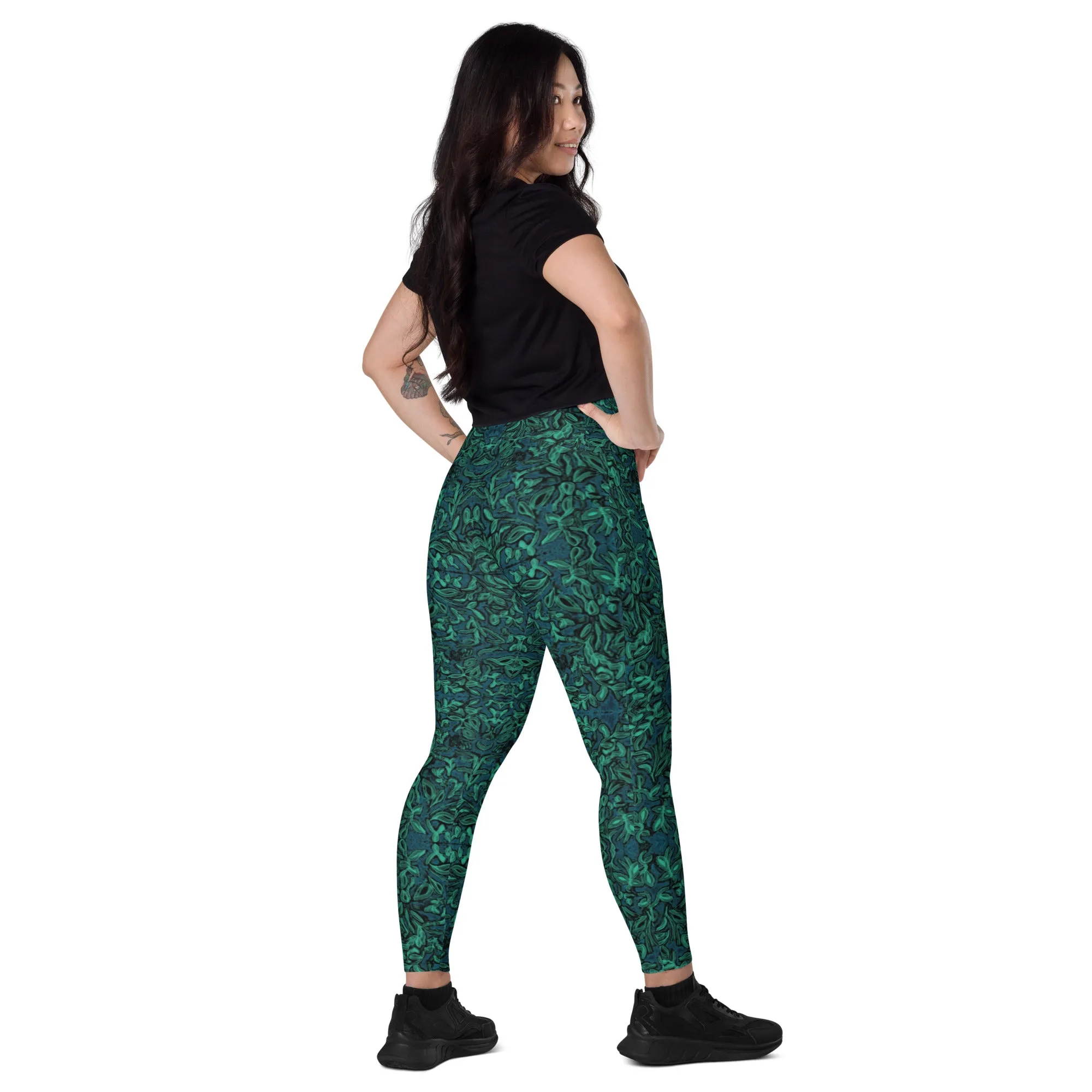 Empirical Forrest  Crossover leggings with pockets