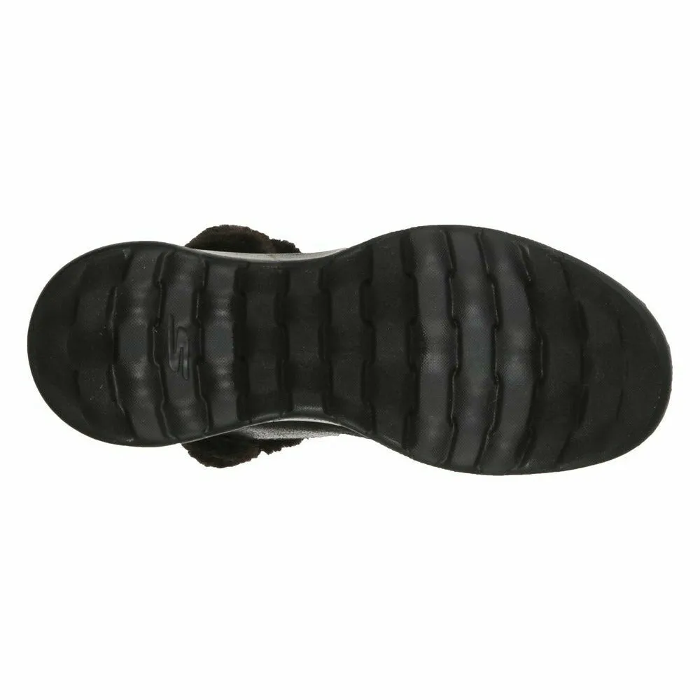 Ghete sport, dama, SKECHERS On The Go- Endeavor, 144013-BBK negru, piele ecologica