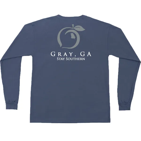 Gray, GA Long Sleeve Hometown Tee