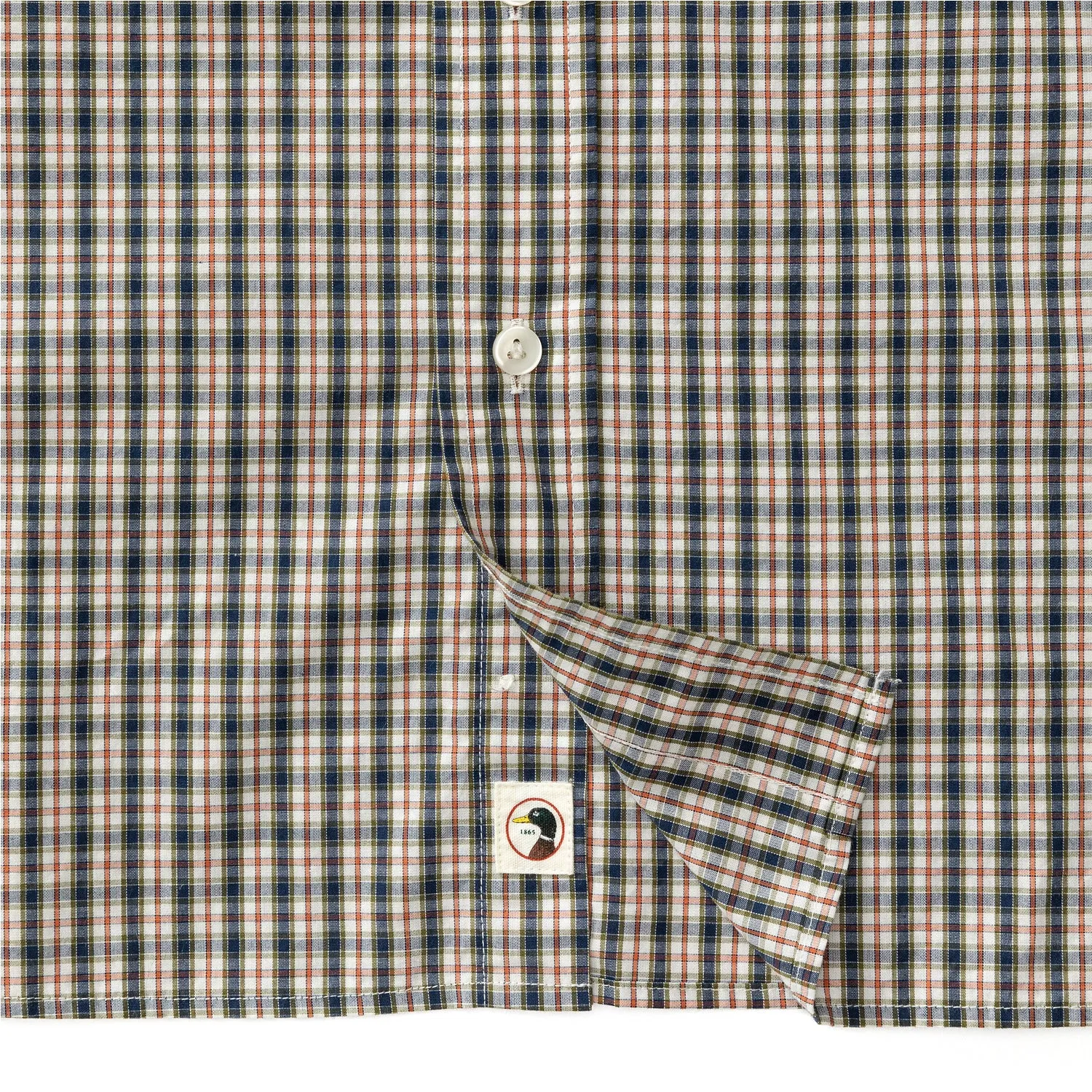 Hatcher Plaid Cotton Poplin Sport Shirt