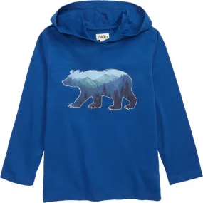 Hatley Mountain Bear Long Sleeve Hooded Tee