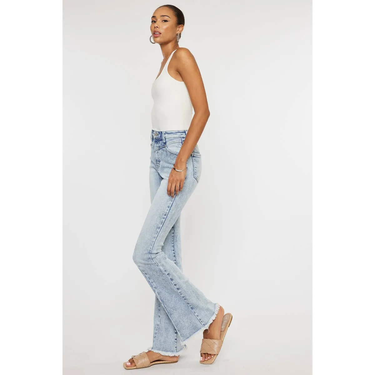 High Rise Flare Jeans