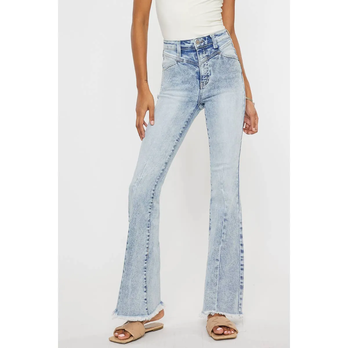 High Rise Flare Jeans