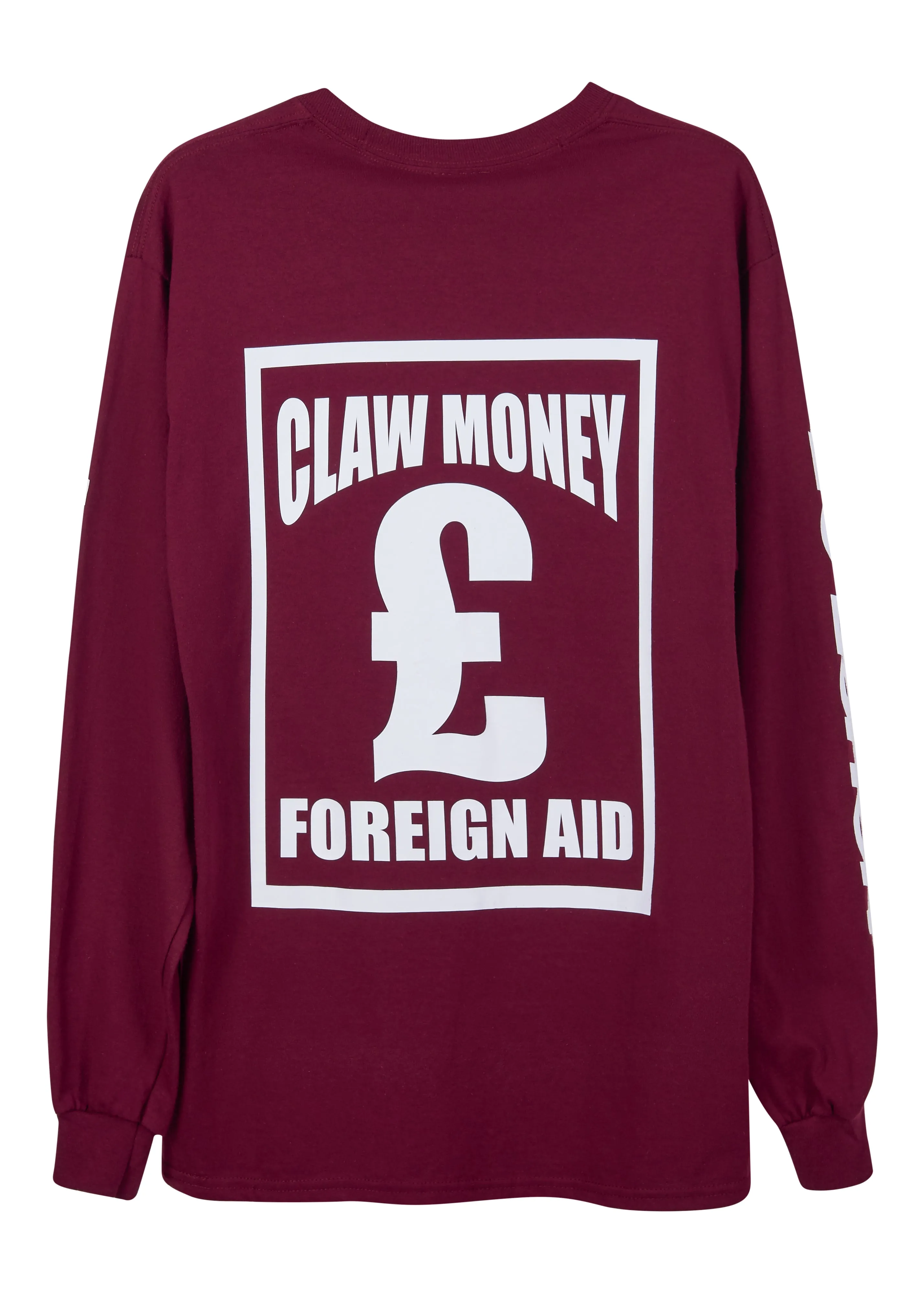 House of Holland @clawmoney 'Branded Money Man' Long Sleeve Tee