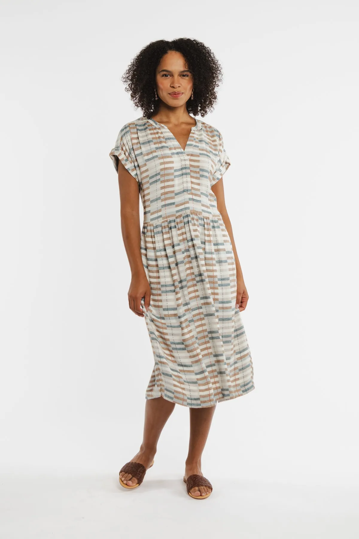 Ira Dress / Manzanita Stripe