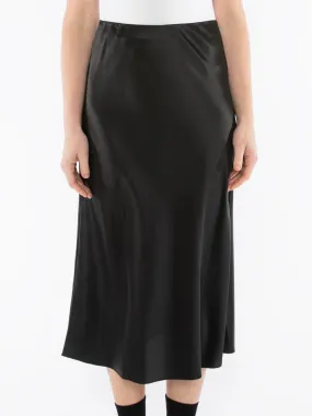 JUMP BIAS SATIN SKIRT