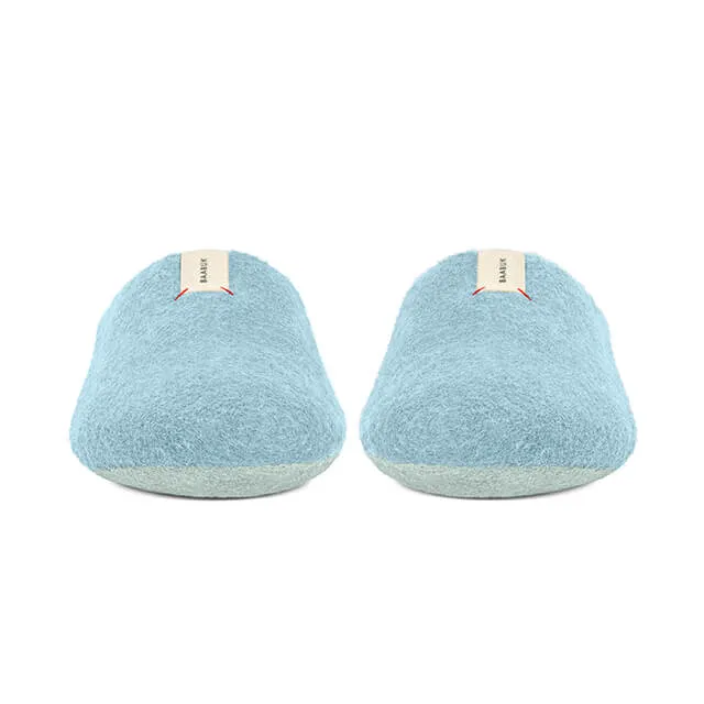 Kanga Slippers - Light Blue