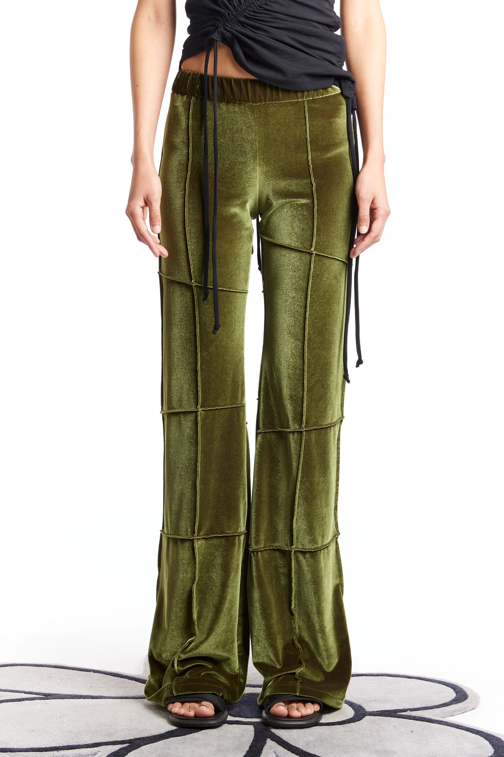 KARLA LAIDLAW - SPIDER PANT FLARE OLIVE