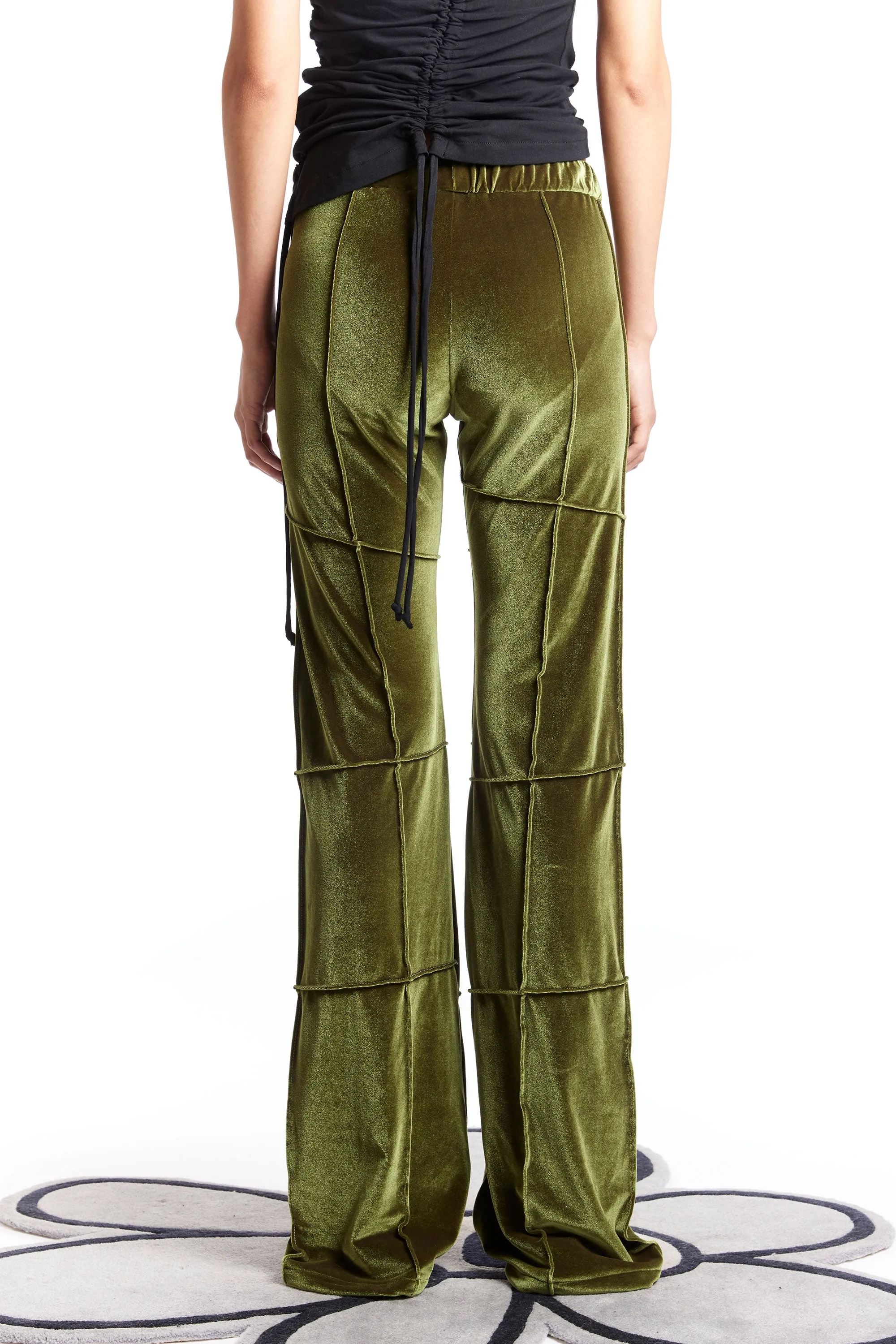 KARLA LAIDLAW - SPIDER PANT FLARE OLIVE